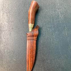 BEAU COUTEAU INDONESIEN POUR COLLECTION ASIE, CIRCA 1950, SEWAR KRISS JAVA BALI BENDO