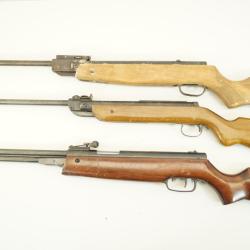 lot carabine a plomb diana gamo et chinoise pour ench&egrave;re 1� sans prix de r&eacute;serve