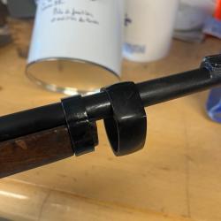 Bague ou pi&egrave;ce de maintien canon et bois