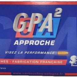 Munitions SOLOGNE GPA 2 cal.308win 168gr 10.9g par 20