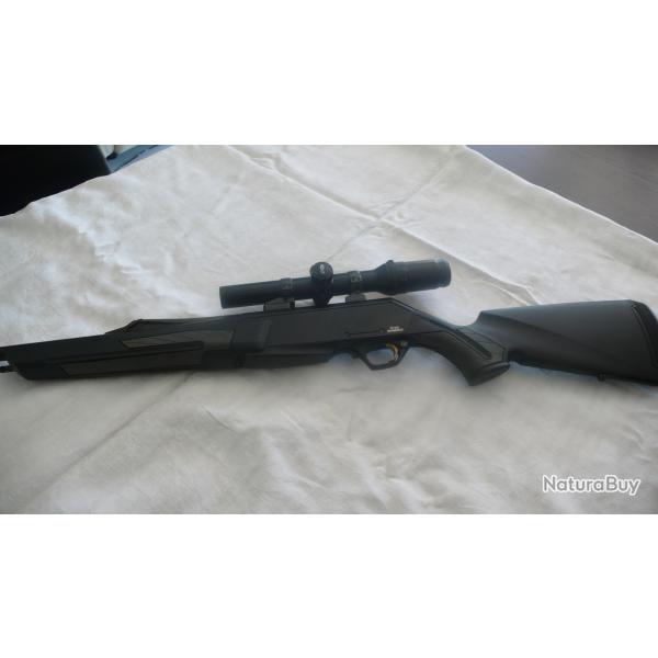 Browning carabine semi auto Bar3, 270 wsm,lunette battue Meopta montage amovible