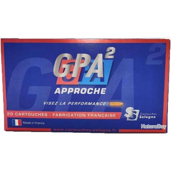 Munitions SOLOGNE GPA 2 cal.308win 168gr 10.9g par 60