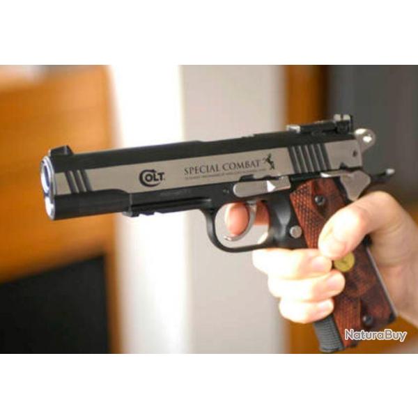 Vends Colt sp�cial combat Umarex 4.5 mm billes acier