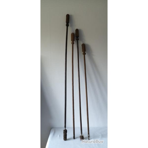Baguettes de nettoyage fusil