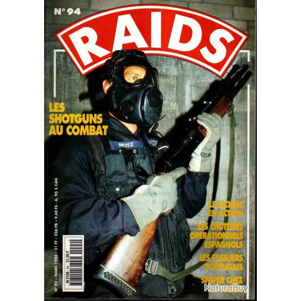 raids 94, shotguns au combat, leclerc 503e rcc en action, fusiliers marins portugais, pistolets sous