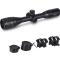 petites annonces chasse pêche : Lunette de Visée 3-12x40 AO Réticule Lumineux RGB Duplex Parallaxe Rail 11 mm/20 mm Chasse Tir Noir
