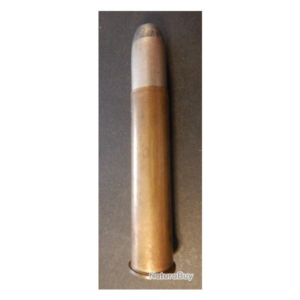 RARE - Cartouche 10,75 X 52R GRUNDIG / H.UTEDOERFFER NURNBERG / Calibre de chasse Allemand