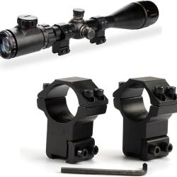 Lunette de Vis&eacute;e 4-16x40 AOE R&eacute;ticule Lumineux Rouge Vert Rail 11mm 20mm Chasse Tir Pr&eacute;cision