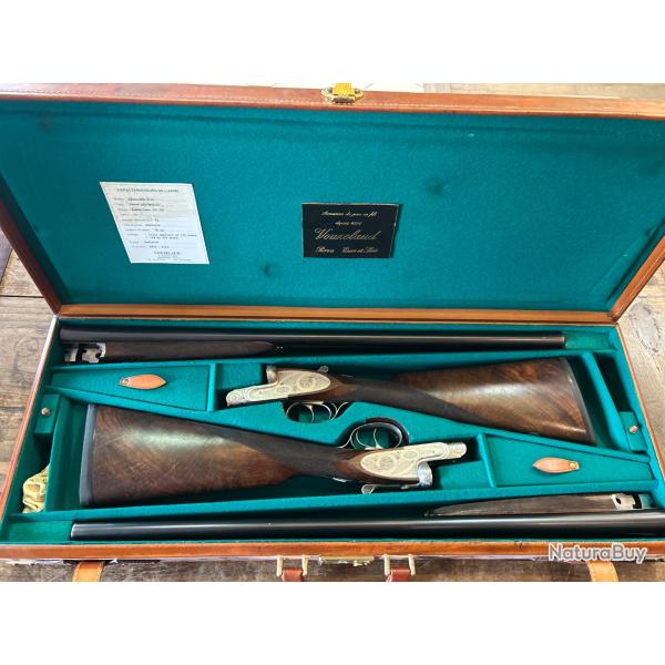 Paire de Vouzelaud Brou Calibre 12/70 Canons de 70cm