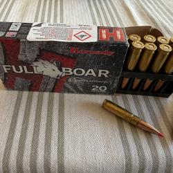 Vends 1 bo&icirc;te Munition Hornady FULL BOAR Black 300 black-out 110 gr GMX