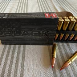 Vends 1 bo&icirc;te Munition Hornady Black cal 300 black-out 110 gr V-MAX