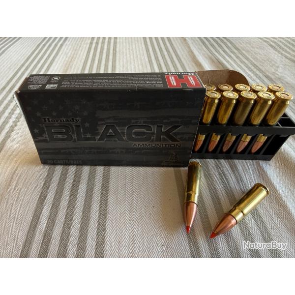 Vends 1 bo�te Munition Hornady Black cal 300 black-out 110 gr V-MAX