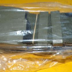 CEINTURE AVEC BOUCLE POUR GILET DE COMBAT DE L'ARMEE FRANCAISE , TAILLE UNIQUE   ,  ETAT NEUF VOIR P