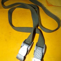 SANGLE EN TISSU POUR MUSETTE MILITAIRE DE L' ARMEE ALLEMANDE BUNDESWHER  ,DIMENSION LONGUEUR 120 CM