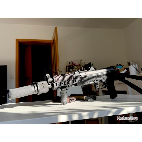 AKS-74U - CYMA - Full Upgrade + Titan V3