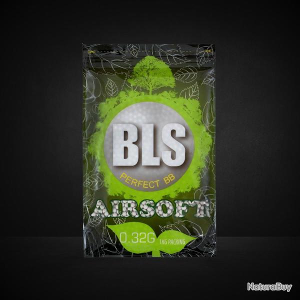 BILLES BIO 0.32G BLANCHES EN SACHET DE 1KG BLS
