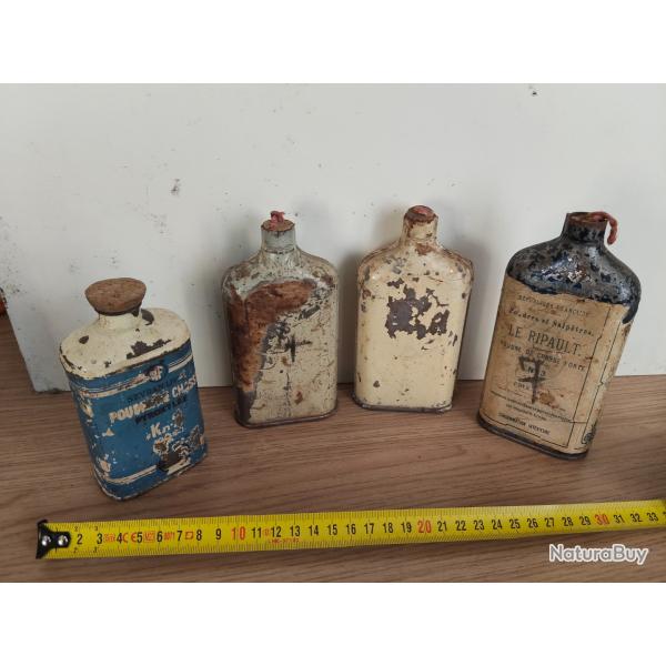 Bo�te de poudre vide lot 1