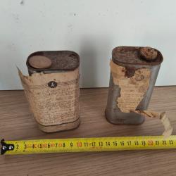 Bo&icirc;te de poudre vide lot 3
