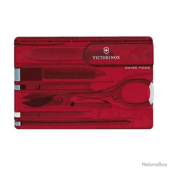Swisscard Victorinox Lite Rubis - 13 fonctions