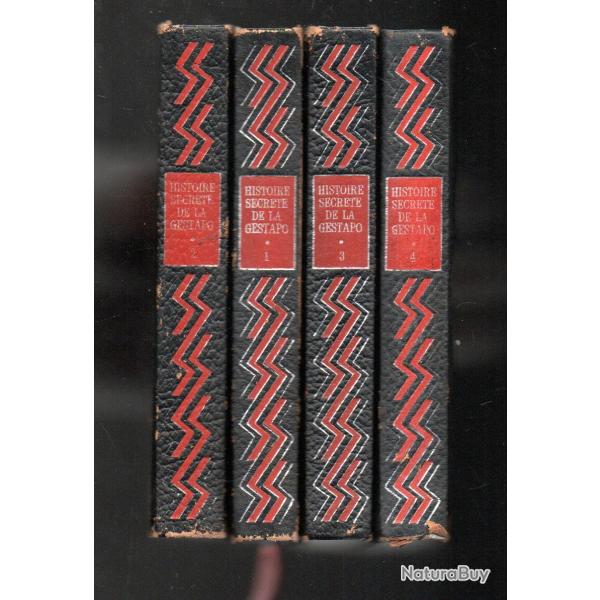 histoire secr�te de la police allemande 4 vol , (de la police � la police politique )