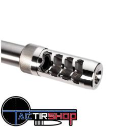 Frein de bouche Area 419 Hellfire MATCH Self Timing Muzzle Brake 6,5mm Raw Stainless