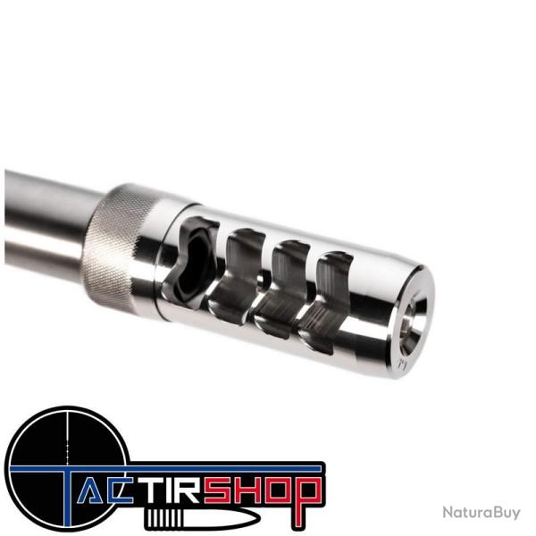 Frein de bouche Area 419 Hellfire MATCH Self Timing Muzzle Brake 6,5mm Raw Stainless