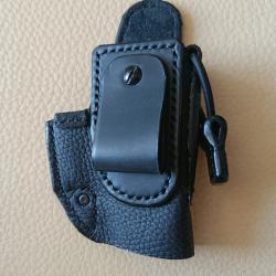holster cuir droitier pour Glock 26