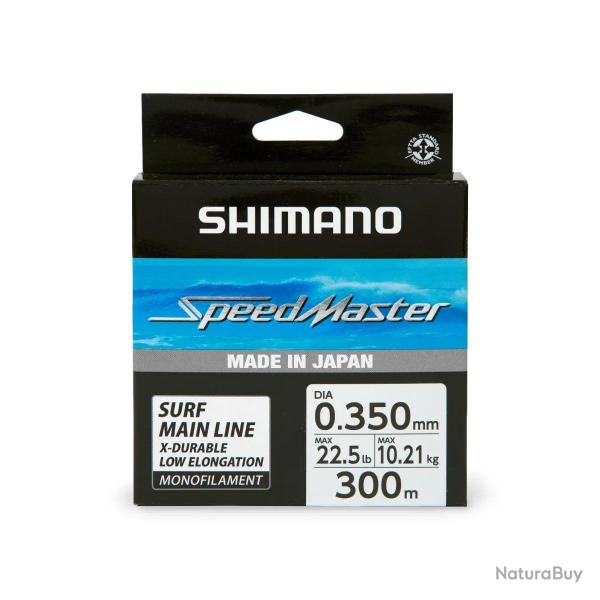 Fil nylon SHIMANO Line speedmaster surf 300m � 0.18mm
