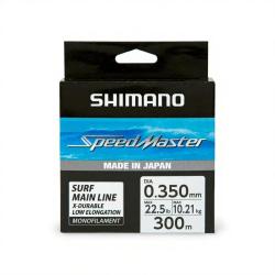 Fil nylon SHIMANO Line speedmaster surf 300m &Oslash; 0.30mm