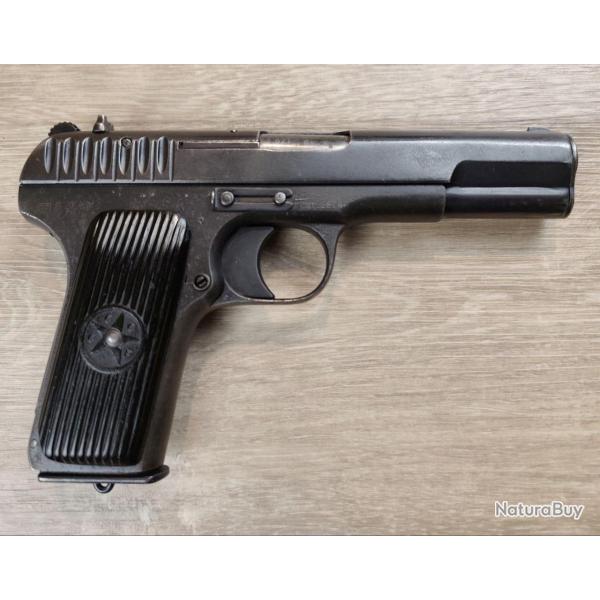 Pistolet TOKAREV TT-30 - Fabrication Russe 1934 - Cal. 7,62x25 Tokarev (Occasion)