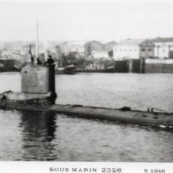 Carte Postale SOUS MARIN 2326 5 1946 -N&deg;7889