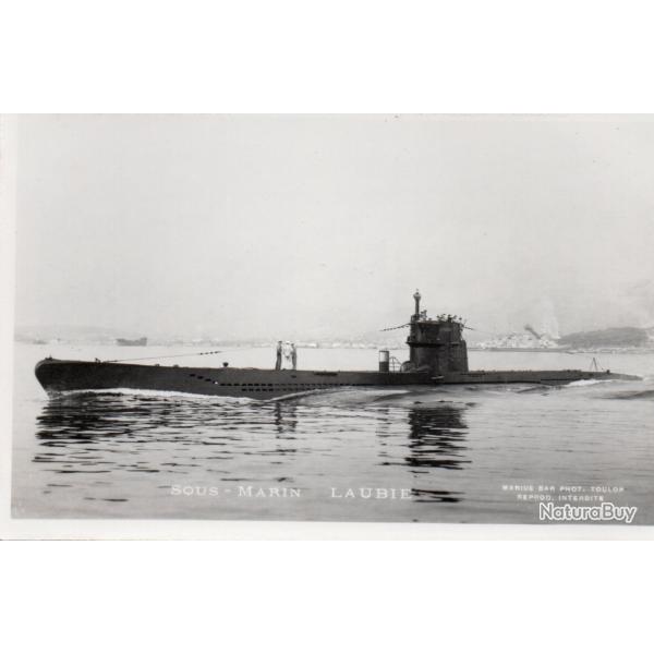 Carte postale SOUS-MARIN LAUBIE -N�7891