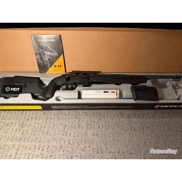 Bergara B14+Chassis MDT+MDT chargeur+Montage Bergara