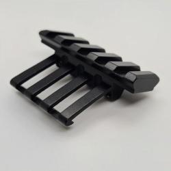 NOUVEAU! Rail Picatinny &agrave; 45 degr&eacute;s ALUMINIUM RENFORCE, DISCRET NOIR.TRES BONNE QUALIT&Eacute;!