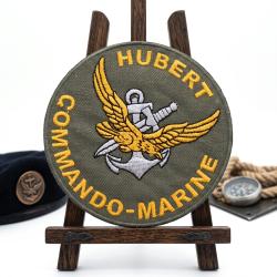 Commando Hubert  patch brod&eacute; &agrave; coudre ou &agrave; coller au fer &agrave; repasser