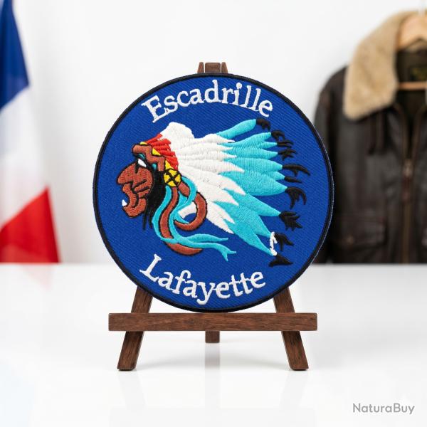 Escadrille Lafayette � coudre ou � coller au fer � repasser ( 90 mm )