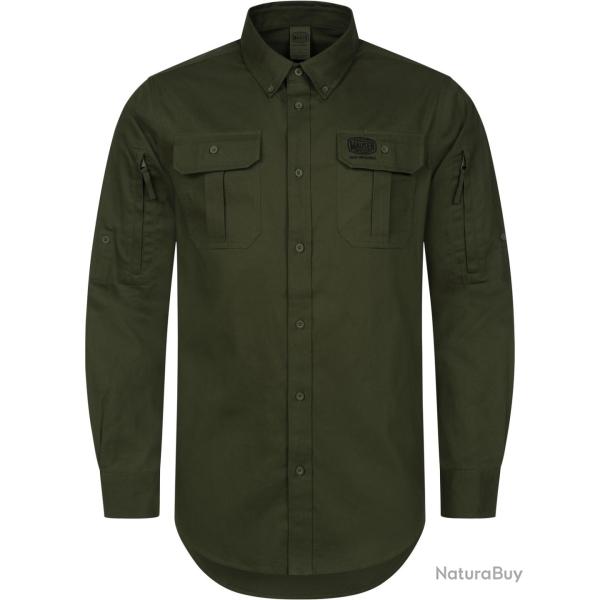 Chemise Stalker (Couleur: Olive terne, Taille: L)