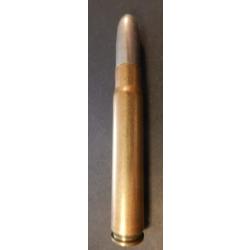 L966 - Cartouche 9,3 X 62 RWS / Balle blind&eacute;e nickel