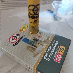 Balle fleche Sauvestre - sans plomb - cal 20/76