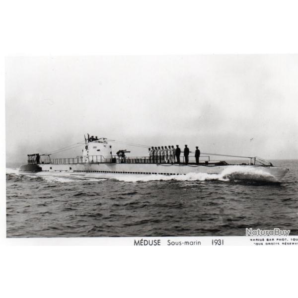 Carte postale sous-marin M�duse 1931 -N�7904