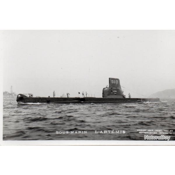 Carte postale Sous-Marin L'Art�mis -N�7906