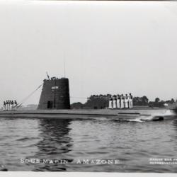 Carte postale sous-marin Amazone N&deg;7908