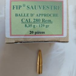 Ogives FIP SAUVESTRE - CAL 280 Rem - Balle d'approche