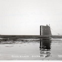 Carte Postale Sous Marin Daphn&eacute; -N&deg;7911