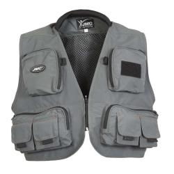 Gilet de P&ecirc;che JMC Diplomat V2 Gris M  Gris