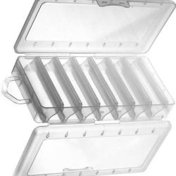 BOITE A LEURRE DOUBLE FACE 19X14X3.7CM