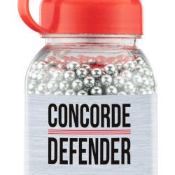 500 BILLES ACIER CONCORDE DEFENDER CAL. 4,5 MM