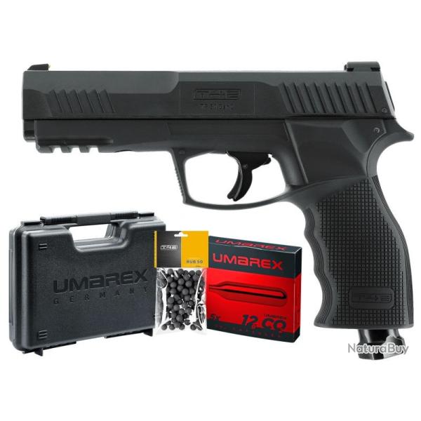 VENTE FLASH !!! - PACK PRET A TIRER T4E TP50 GEN.2 CAL 50 - 13 J (100 BILLES, 5 CO2, MALLETTE)