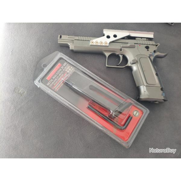 Pistolet IPSC tanfoglio gold custom Eric grauffel edition limite