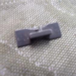 feuillet de hausse d'arme de poing